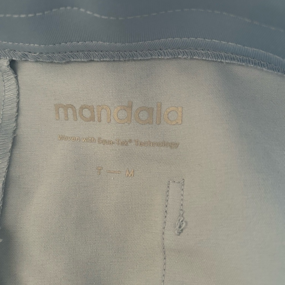 Ice Blue Mandala Scrub Set, Medium - Picture 5 of 5
